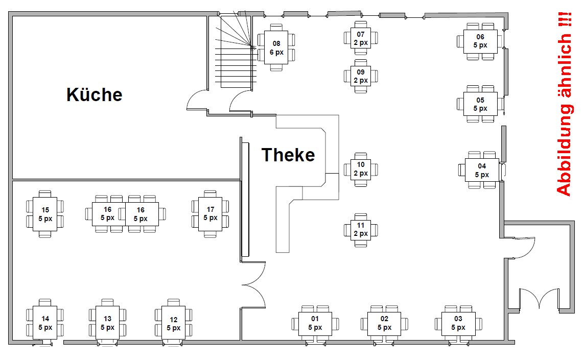 Tischplan Zeus